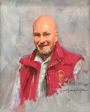 Portrait of Forrest E. Mars, Jr. by Everett Raymond Kinstler