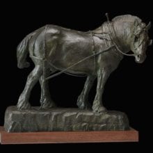 Barry Eisenach, Otis, bronze, 12.75 x 15 x 7, $3400