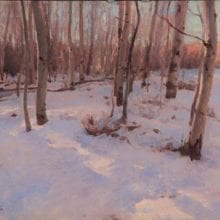 Grant Redden, Winter, oil, 12 x 18, $3600