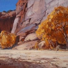Josh Elliott, Canyon Color, oil,  10 x 12, $2400