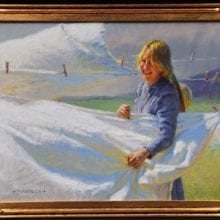 Tom Saubert, Summer Winds, oil, 12 x 16, $2450