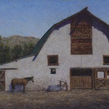 Paul Waldum, August at the HF Bar Ranch, pastel, 20 x 30, $4400