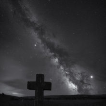 Tony Hochstetler, Milky Way Cross, photograph, 6 x 9, $425