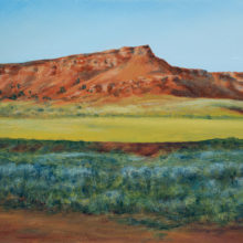Bill Yankee, Shadow Line, oil on canvas, 8 x 10, $750