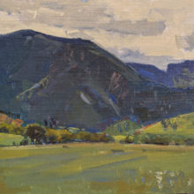 David Lussier, Mountain Patterns, 11 x 14, $1600