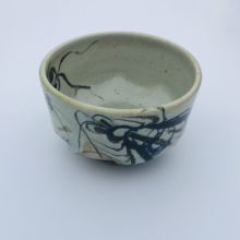Glen Grishkoff, Ceramic Raku Fired Bug Tea Bowl, ceramic, 3 x 5 x 3, $145 (2)