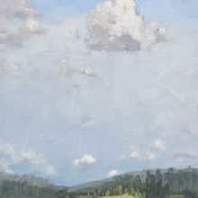 Chula Beauregard, Summer Sky, oil, 8x6, $525 - SOLD