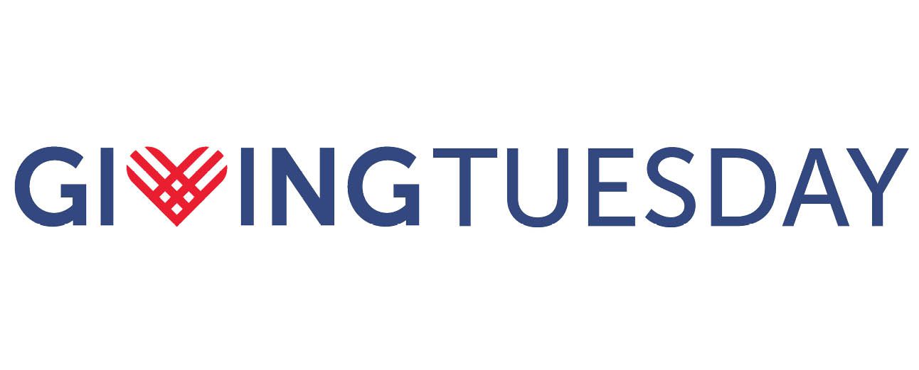 Color horizontal "Giving Tuesday" text logo