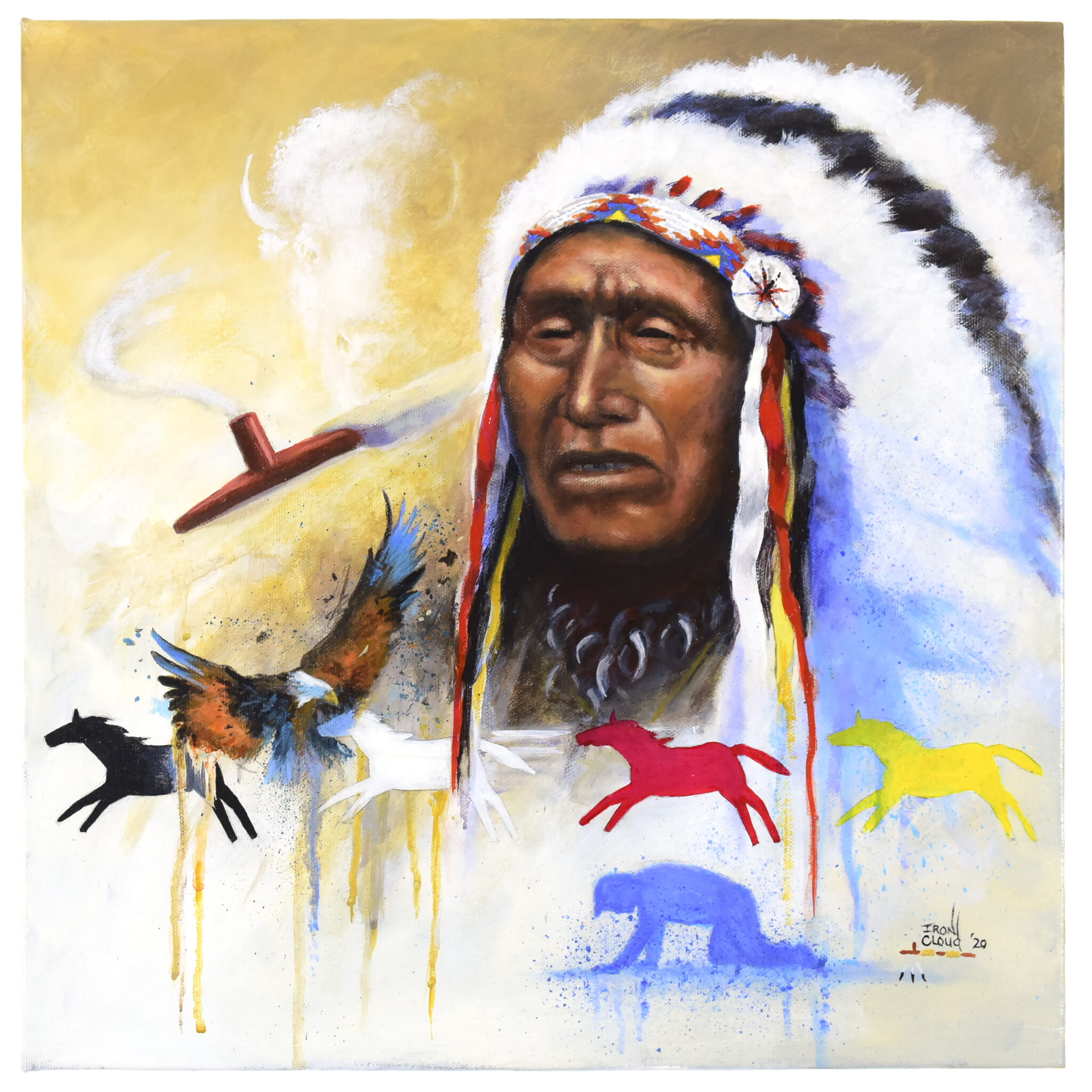 The gift image of Native American