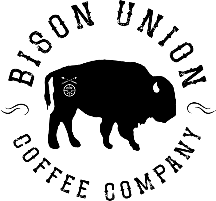 Bison Union Coffee Circle Logo