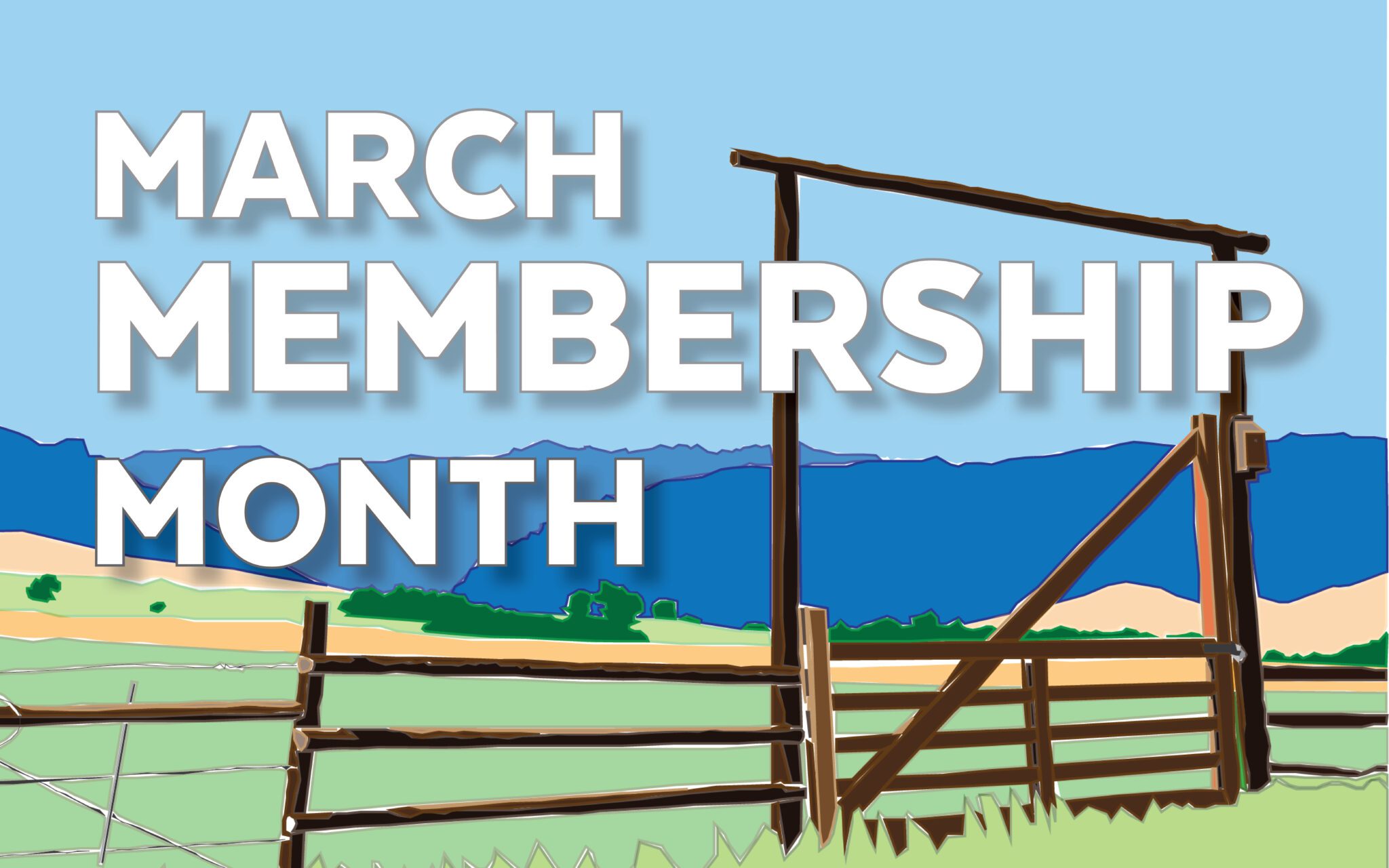 March Membership Month Logo